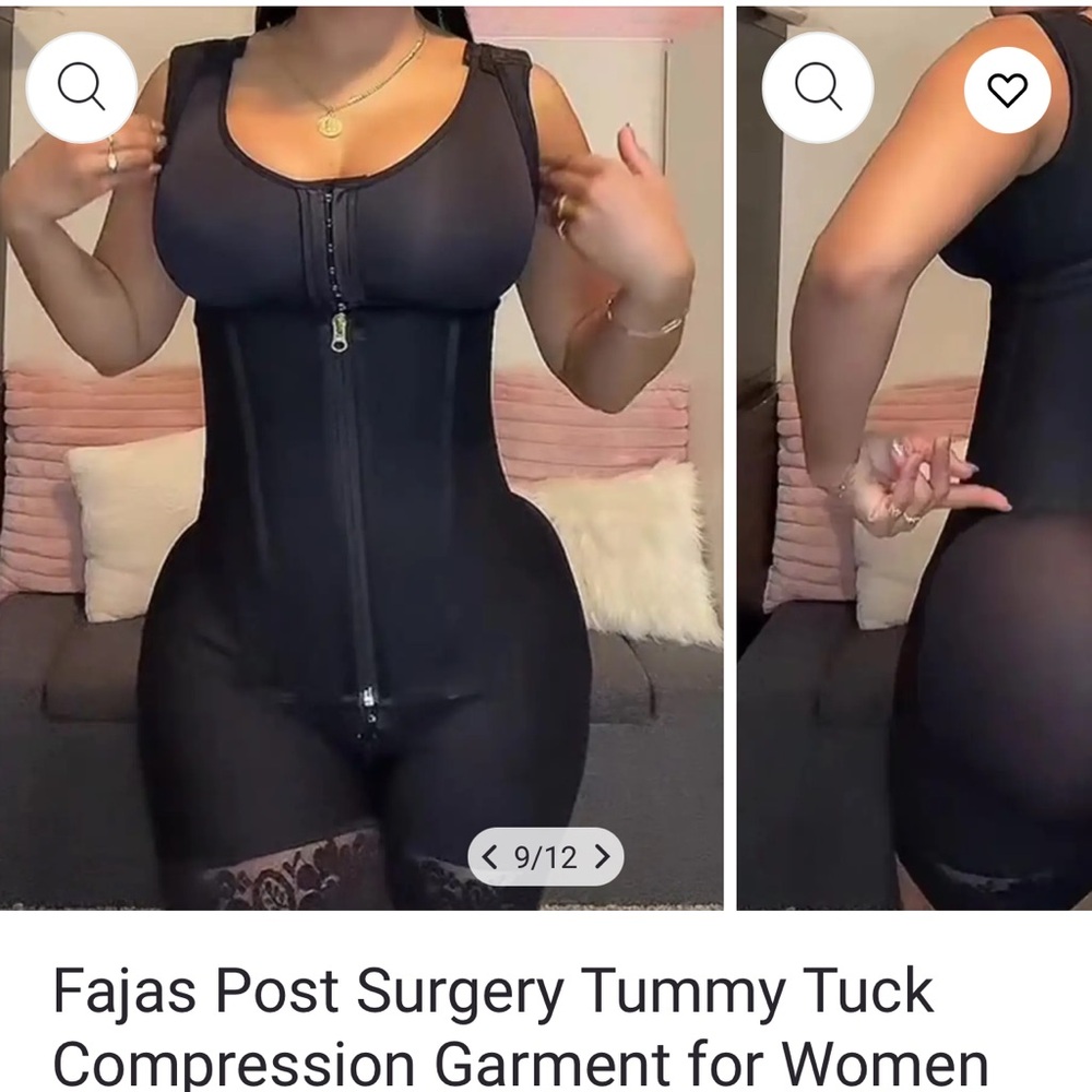 Fajas Post Surgery Tummy Tuck Compression Garment for Women Shapewear